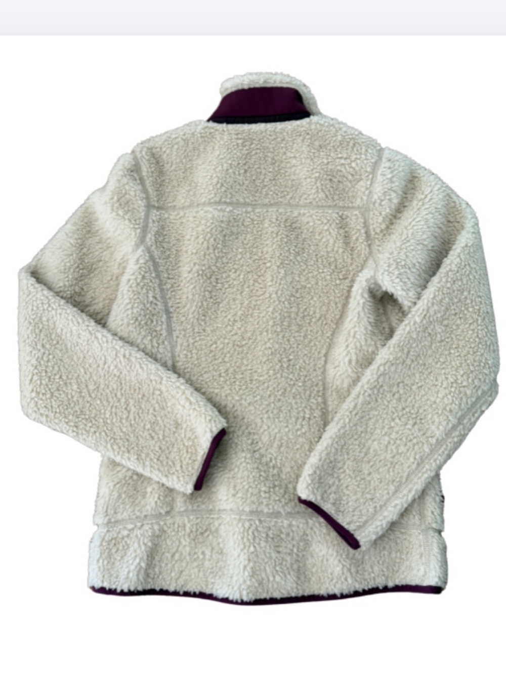 NWOT Patagonia Women’s Classic Retro-X Fleece Jacket XS Natural Plum - Picture 6 of 6